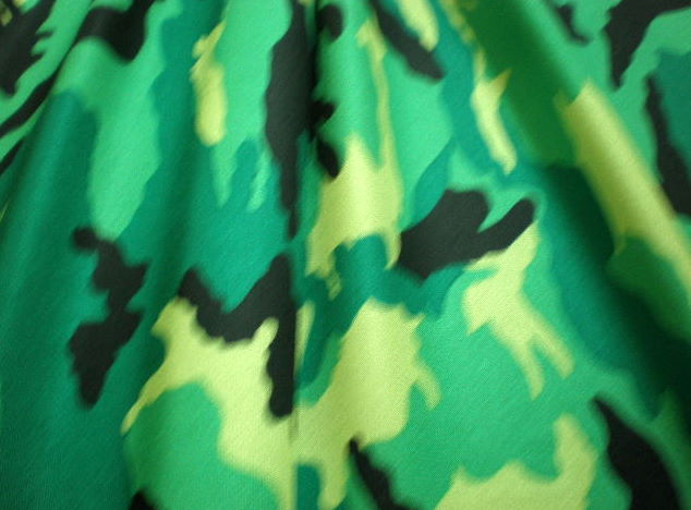 2. Green-Black-Yellow Camouflage